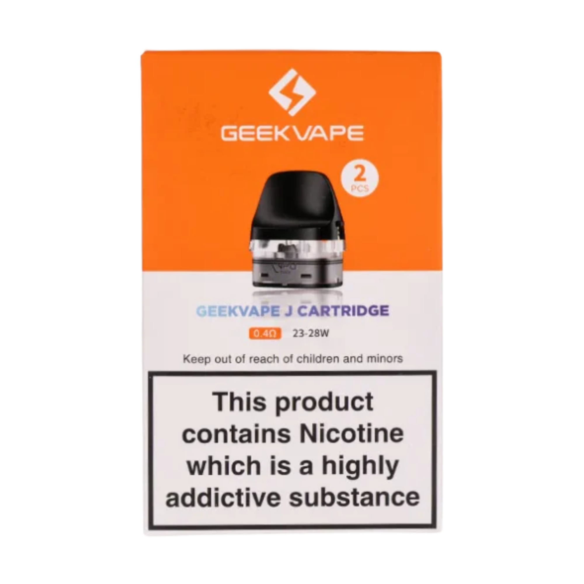 GEEK VAPE J CARTRIDGE -0.4  23-28W 2/PCS