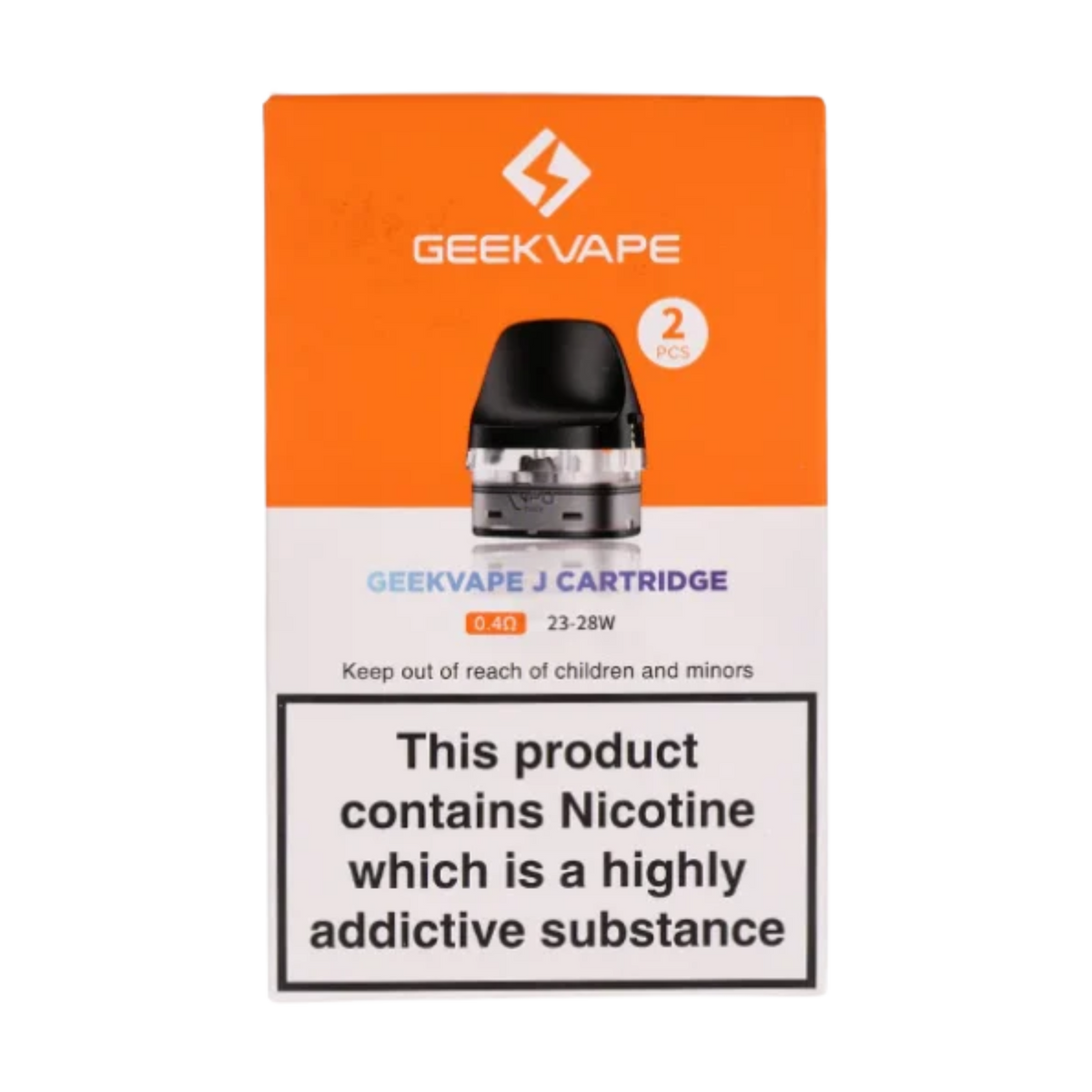 GEEK VAPE J CARTRIDGE -0.4  23-28W 2/PCS