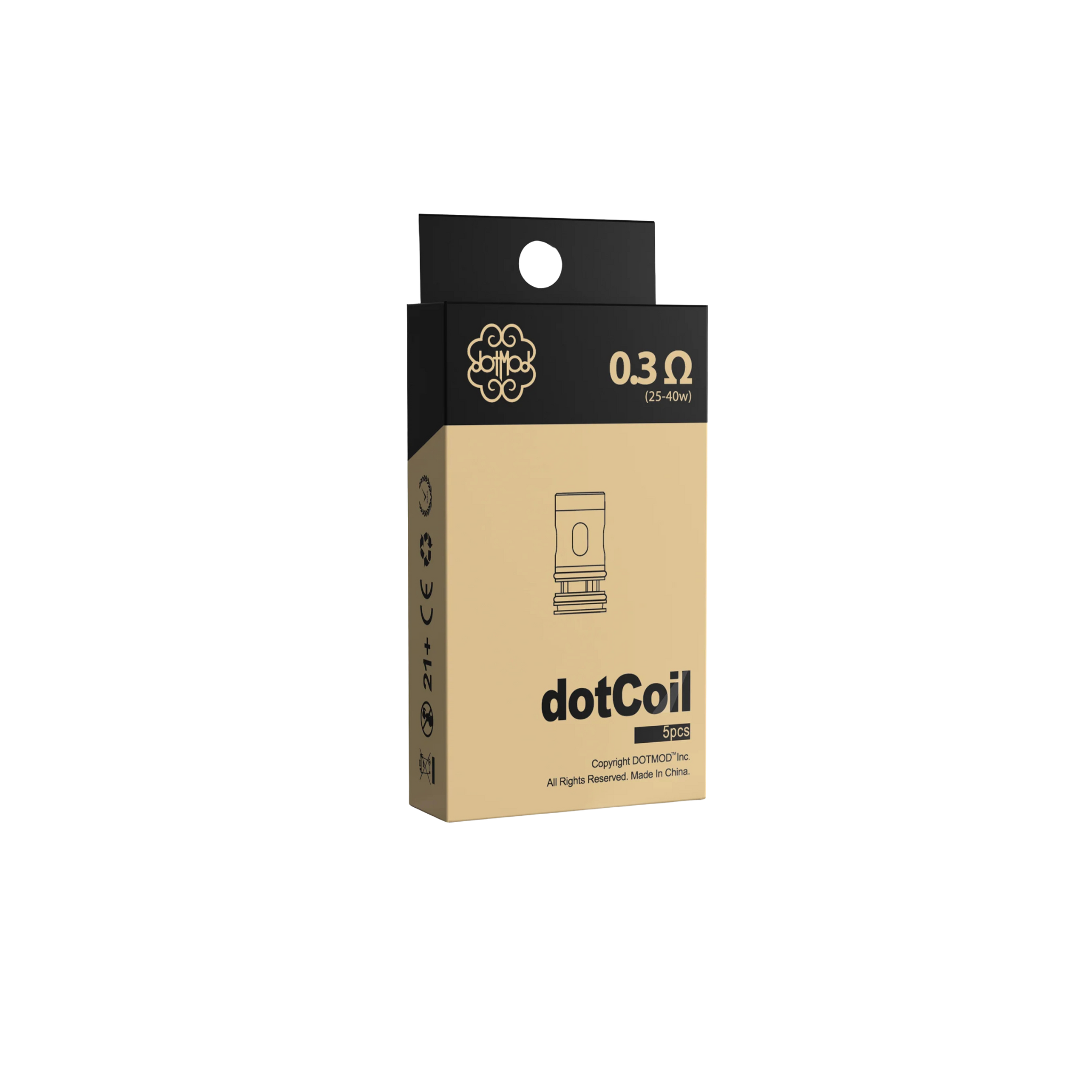 DOTMOD DOTCOIL-0.3 25-40W 5/PCS