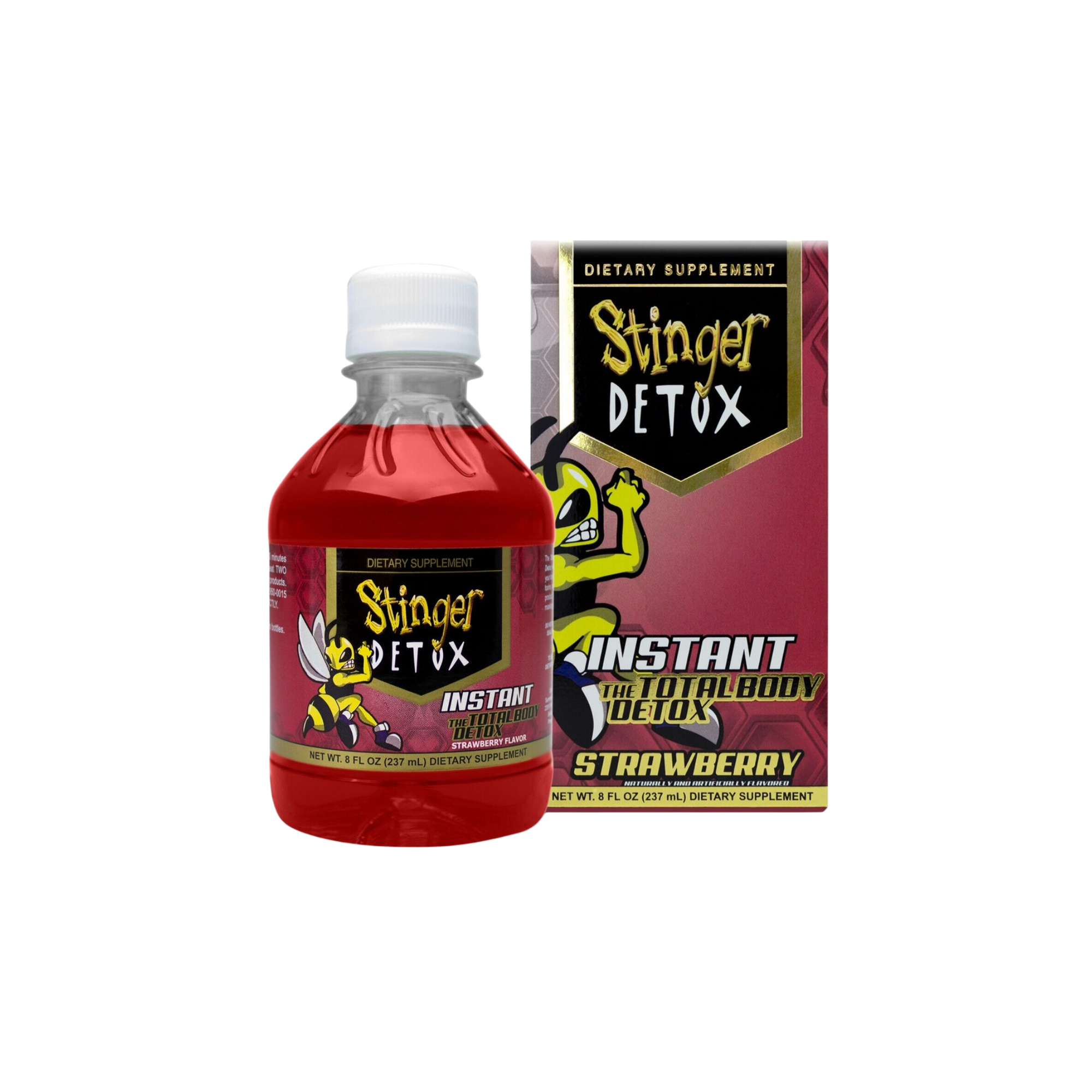 STINGER DETOX-STINGER INSTANT DETOX STRAWBERRY 8oz