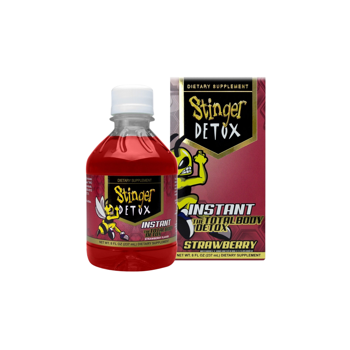 STINGER DETOX-STINGER INSTANT DETOX STRAWBERRY 8oz