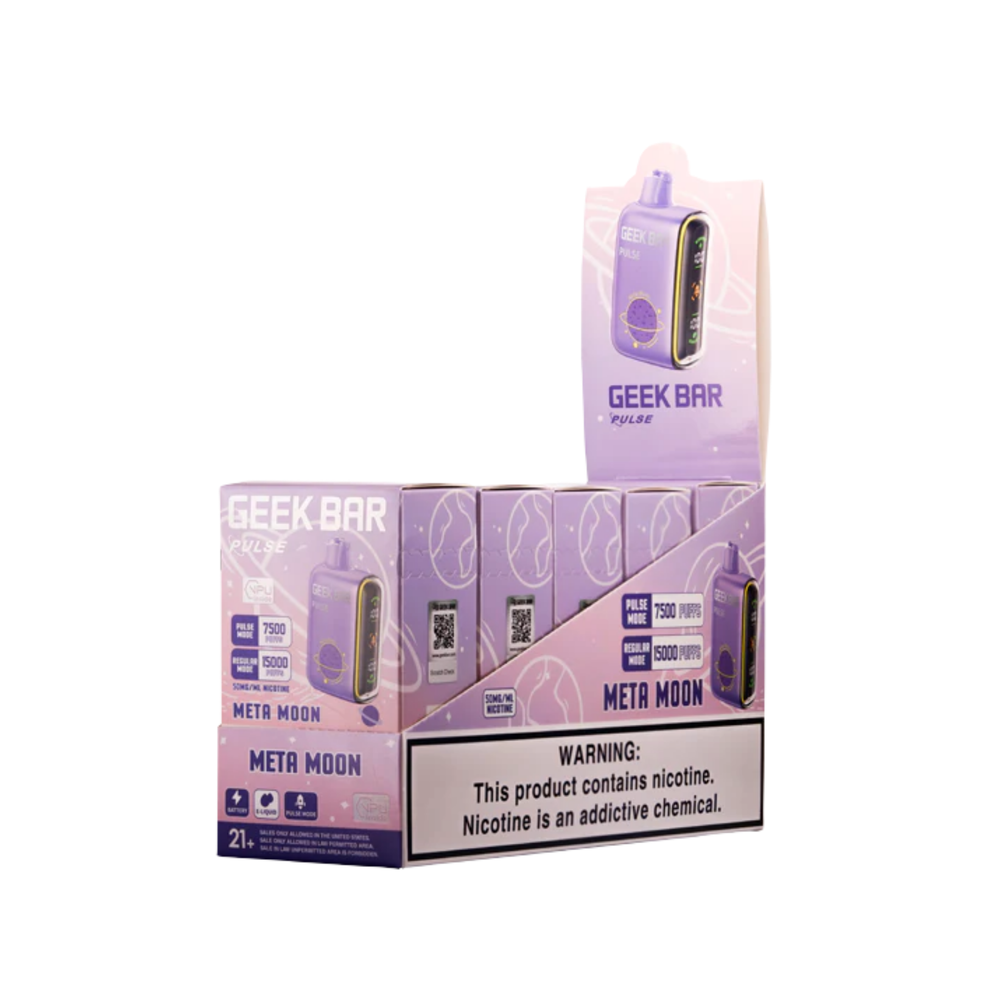 GEEK BAR PULSE - 5/PCS - PACK -