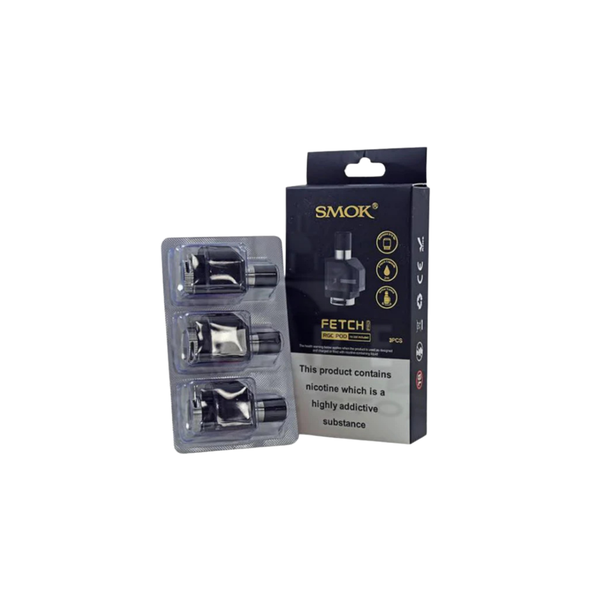 SMOK PODS-FETCH PRO RPM POD 3/PCS