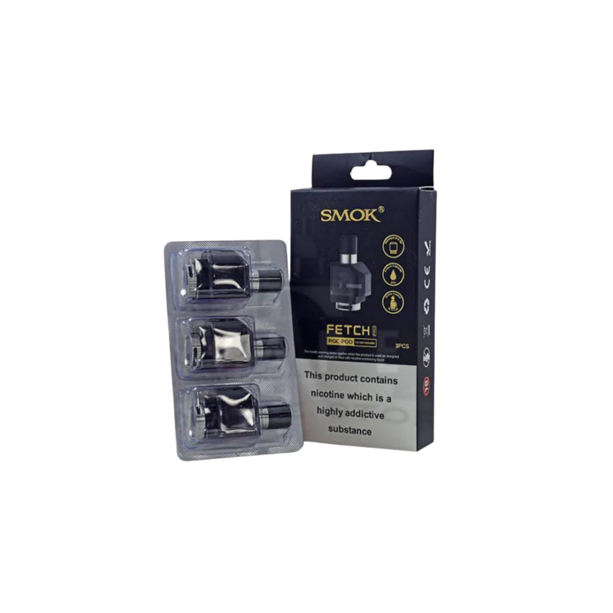 SMOK PODS-FETCH PRO RPM POD 3/PCS