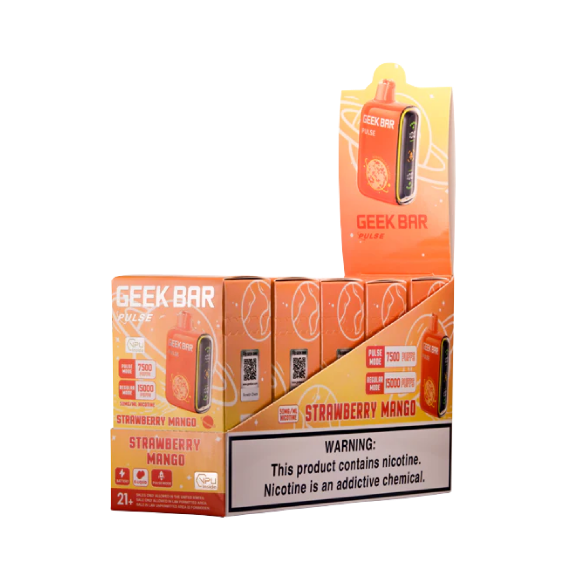 GEEK BAR PULSE - 5/PCS - PACK -