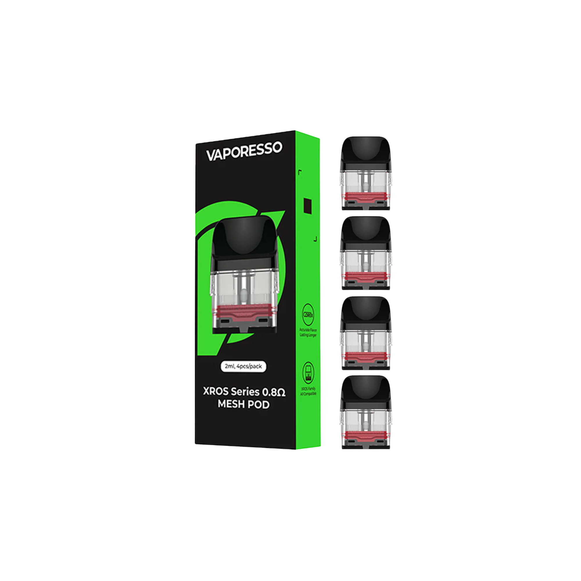 VAPORESSO XROS 2ML SERIES-1.2 SINGLE PIECE