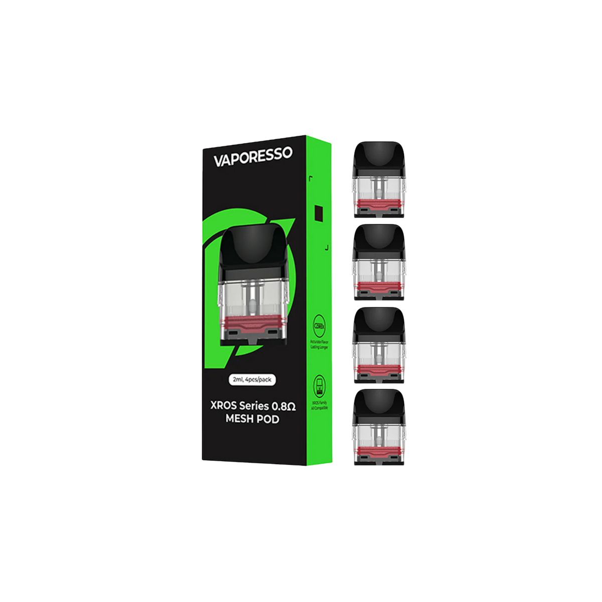 VAPORESSO XROS 2ML SERIES-1.2 SINGLE PIECE