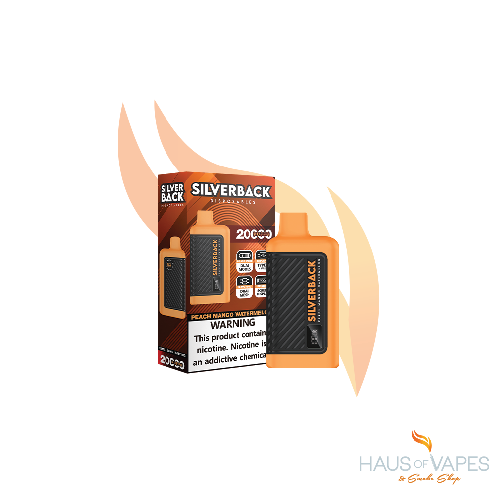 Silverback Disposables - Peach Mango Watermelon