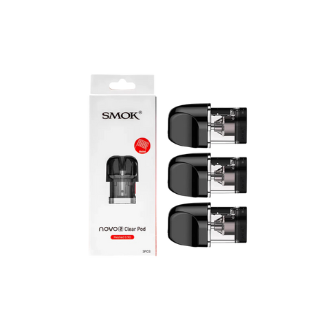 SMOK NOVO 2-NOVO 2 CLEAR POD MESHED 0.9 3/PCS