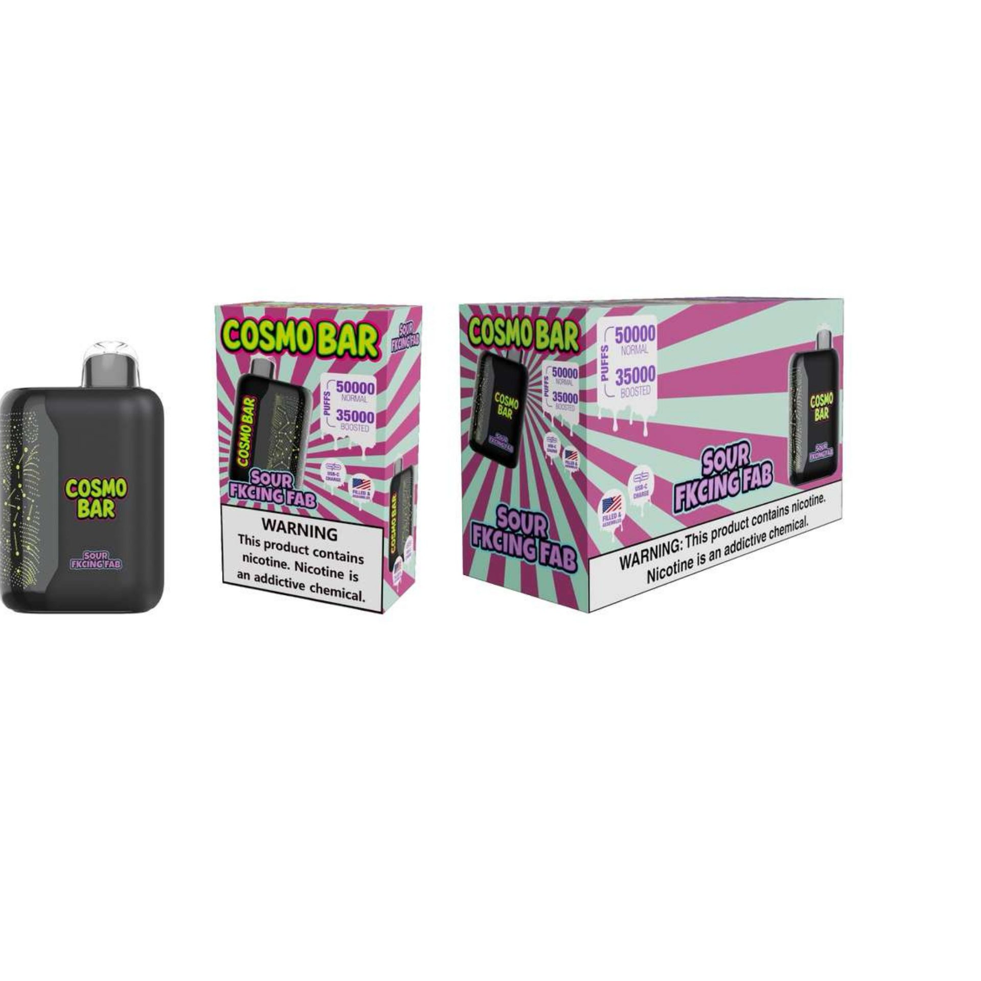 COSMO BAR 50K BOX OF 5 PCS