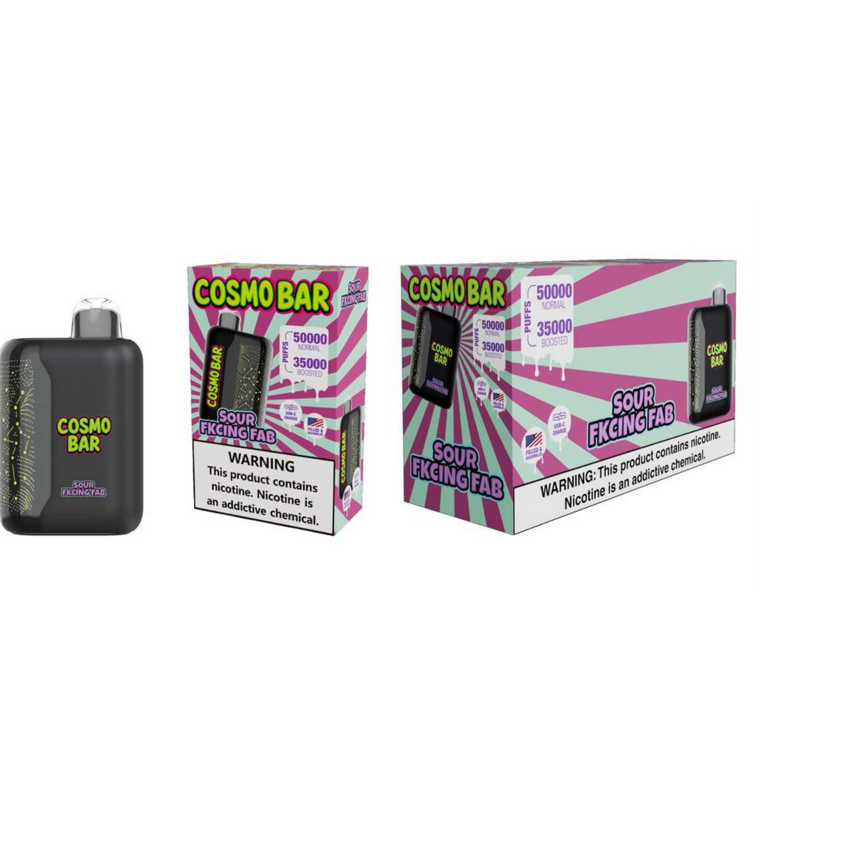 COSMO BAR 50K BOX OF 5 PCS