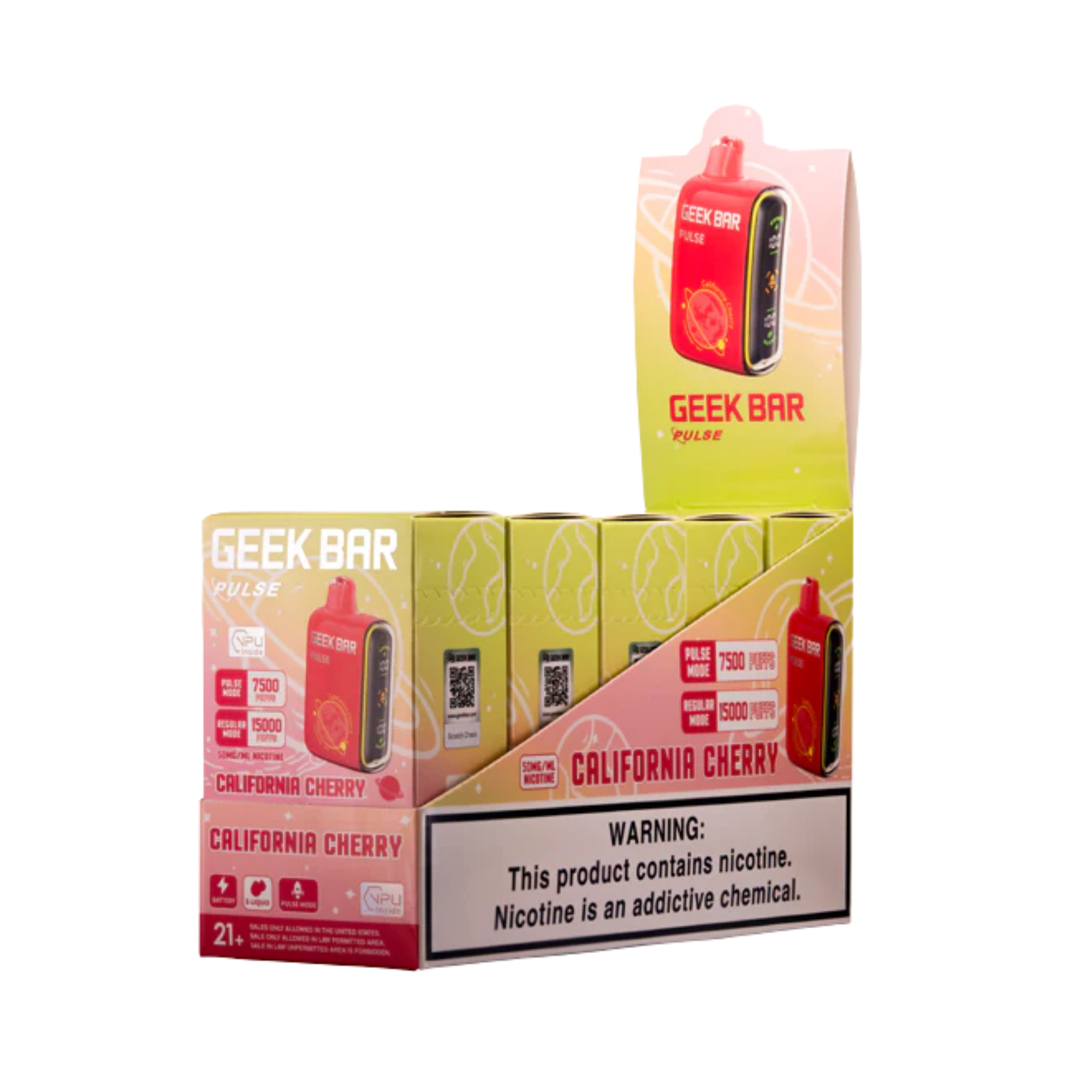 GEEK BAR PULSE - 5/PCS - PACK -