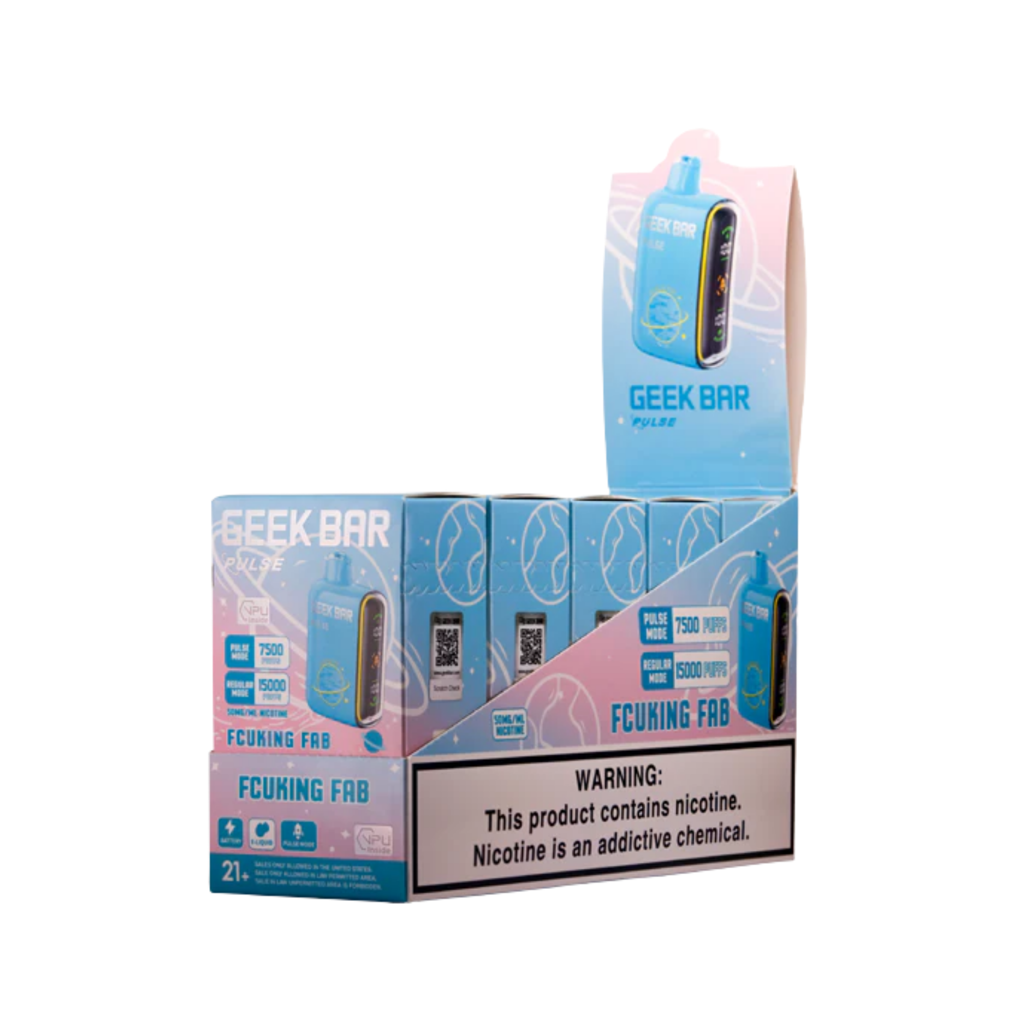 GEEK BAR PULSE - 5/PCS - PACK -