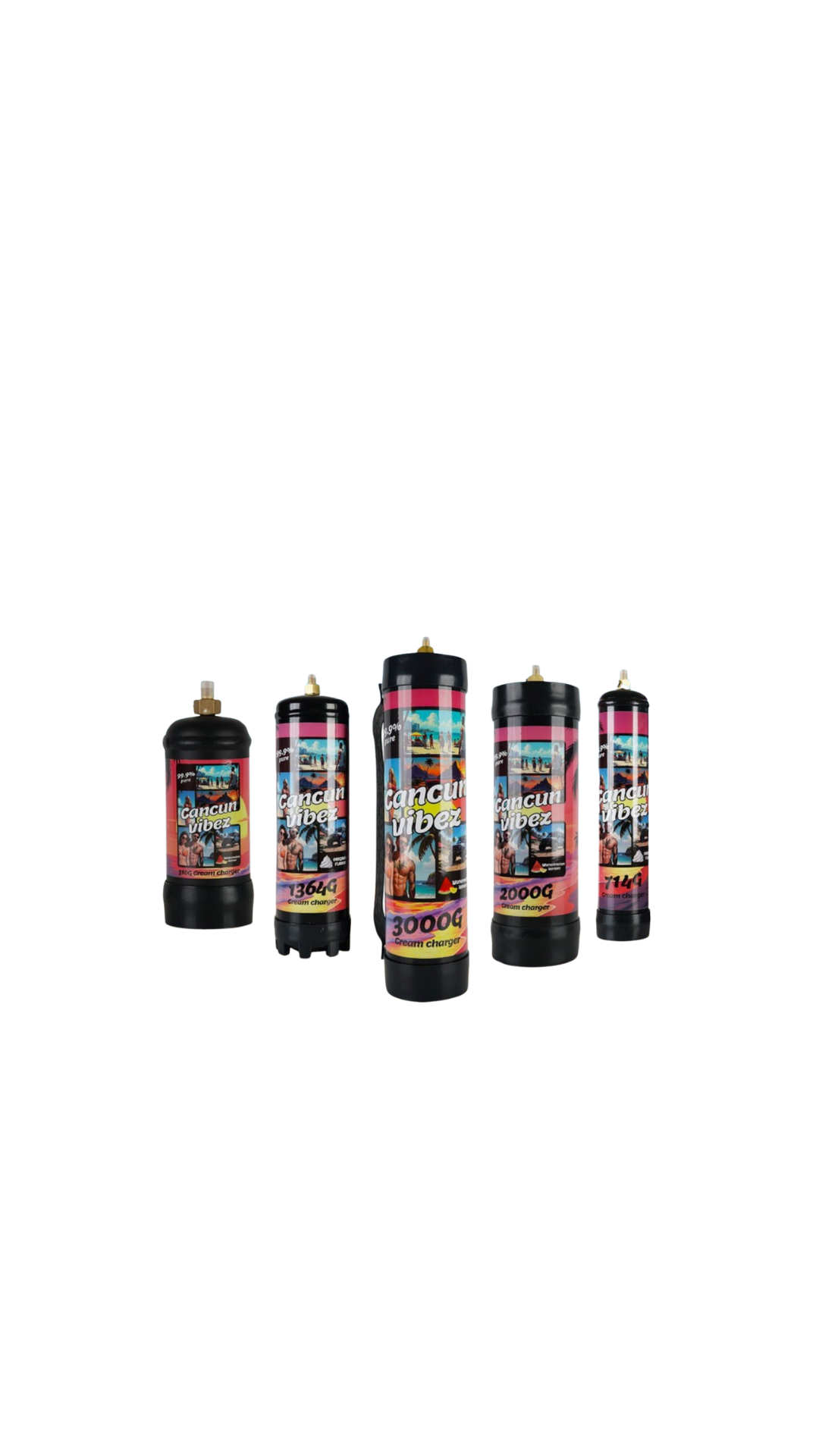 CREAM CHARGER WATERMELON LEMON 2/PK