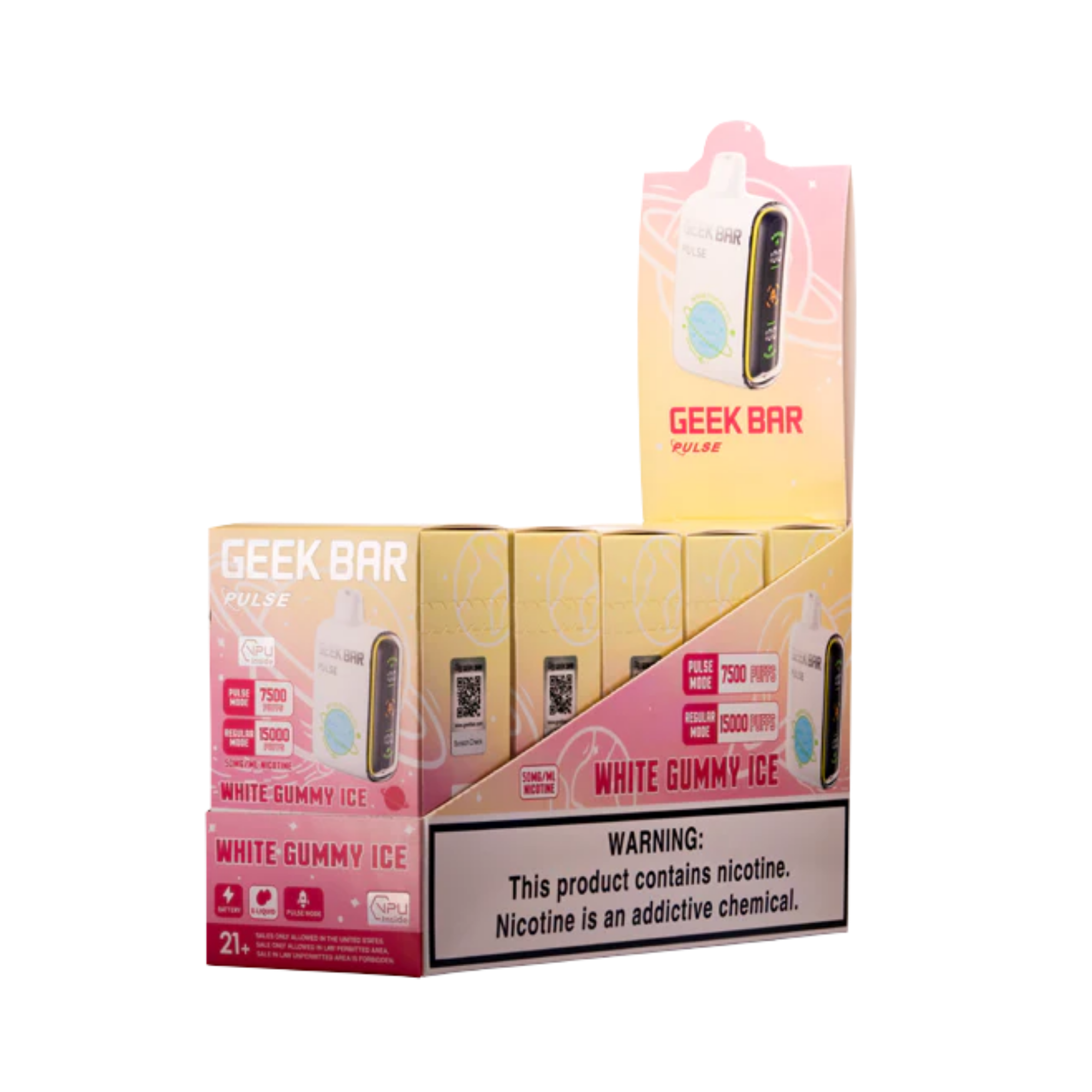 GEEK BAR PULSE - 5/PCS - PACK -
